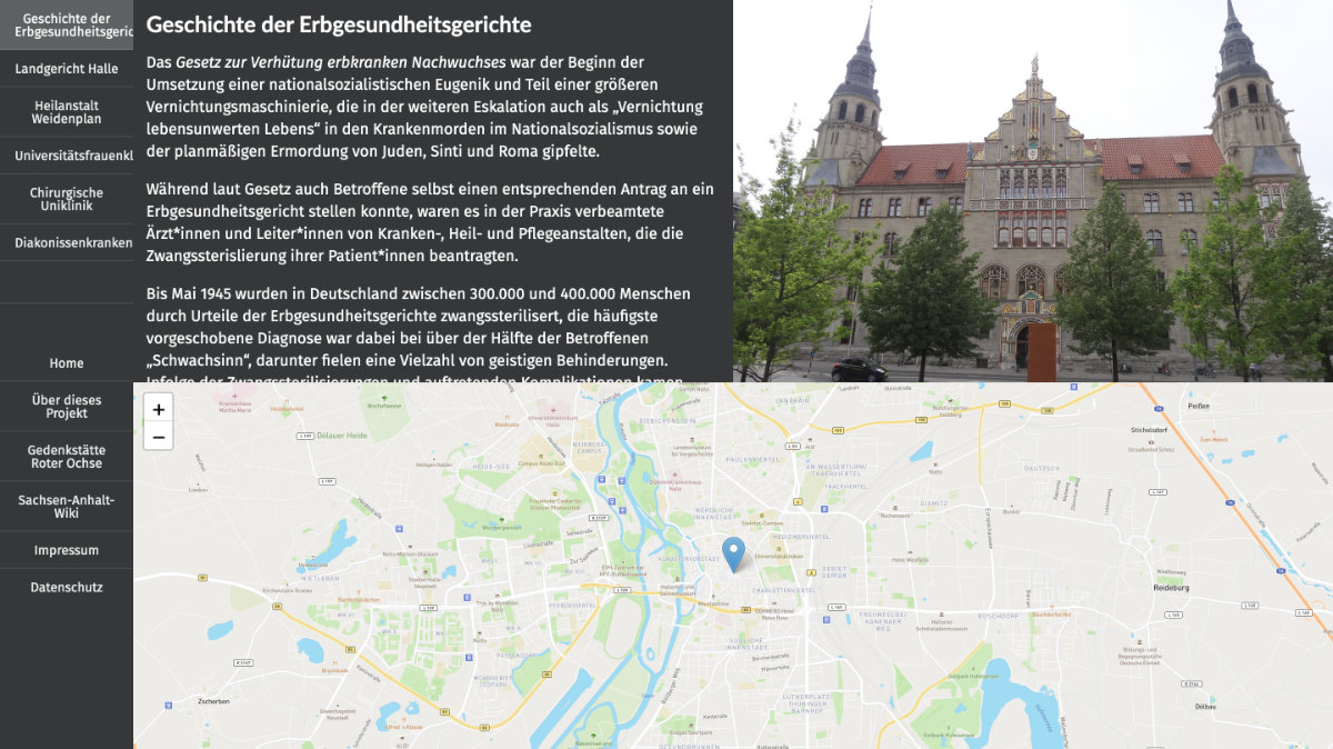 Screenshot von: Das Erbgesundheitsgericht in Halle