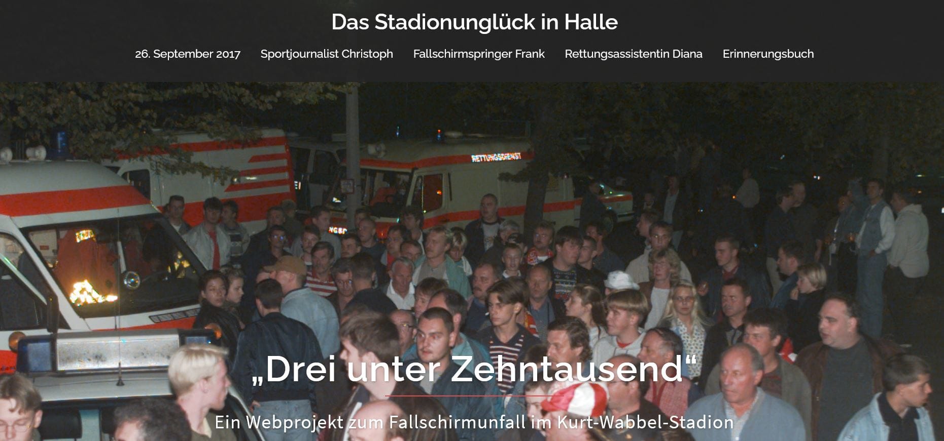 Screenshot von: Das Stadionunglück von Halle